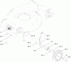 Toro 20095 - Super Recycler Lawn Mower, 2010 (310000001-310004268) Ersatzteile FRONT WHEEL AND HEIGHT-OF-CUT ASSEMBLY