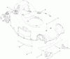 Toro 20095C - Super Recycler Lawn Mower, 2011 (311000001-311999999) Ersatzteile HOUSING ASSEMBLY NO. 115-2855