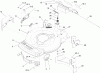 Toro 20096 - 22" Recycler Lawn Mower, 2007 (270000001-270999999) Ersatzteile DECK, SIDE CHUTE AND REAR DOOR ASSEMBLY