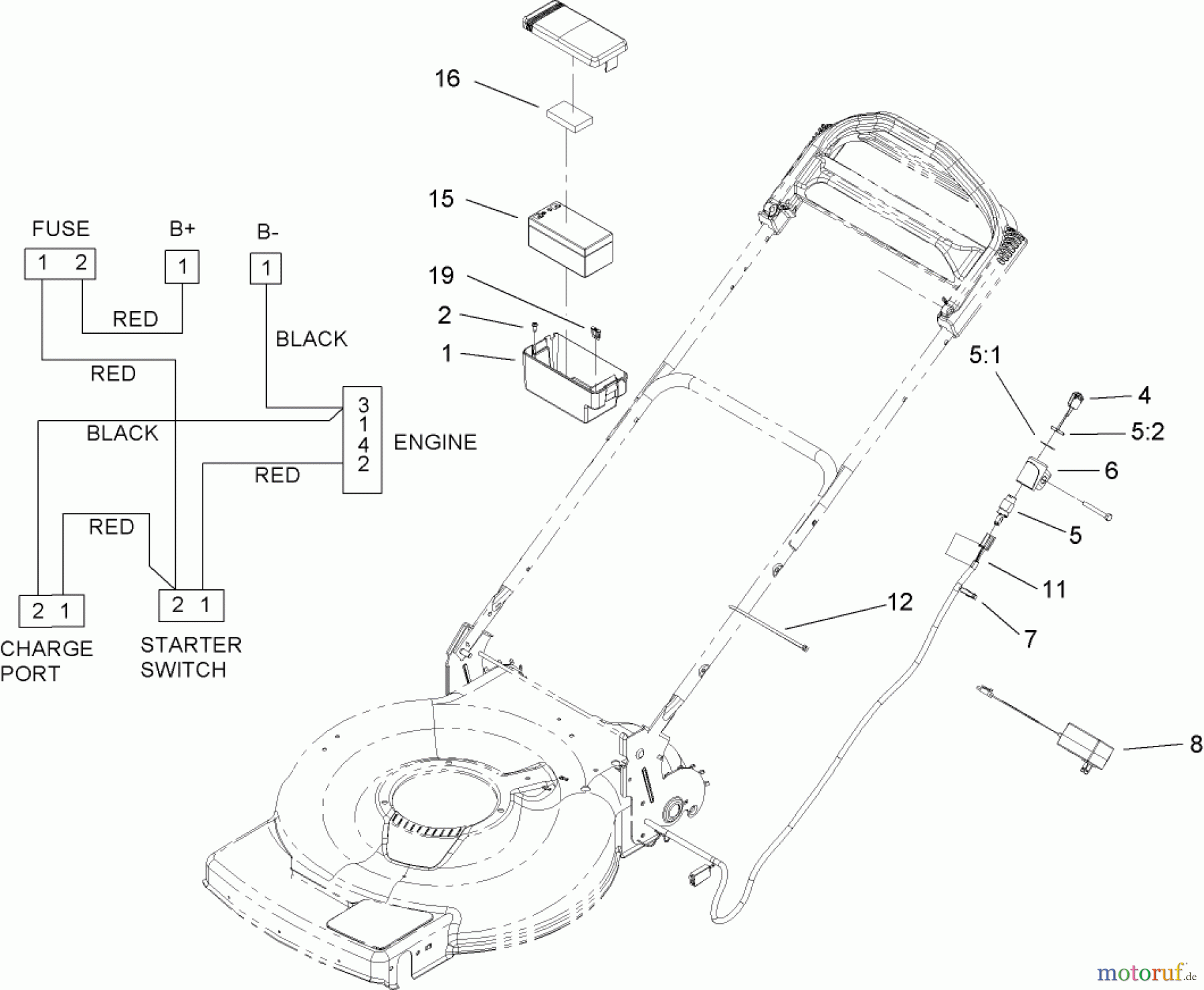  Toro Neu Mowers, Walk-Behind Seite 1 20098 - Toro 22
