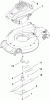 Toro 20099 - Super Recycler Lawn Mower, 2011 (311000001-311999999) Ersatzteile ENGINE AND BLADE ASSEMBLY