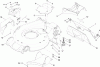 Toro 20099 - Super Recycler Lawn Mower, 2011 (311000001-311999999) Ersatzteile HOUSING ASSEMBLY