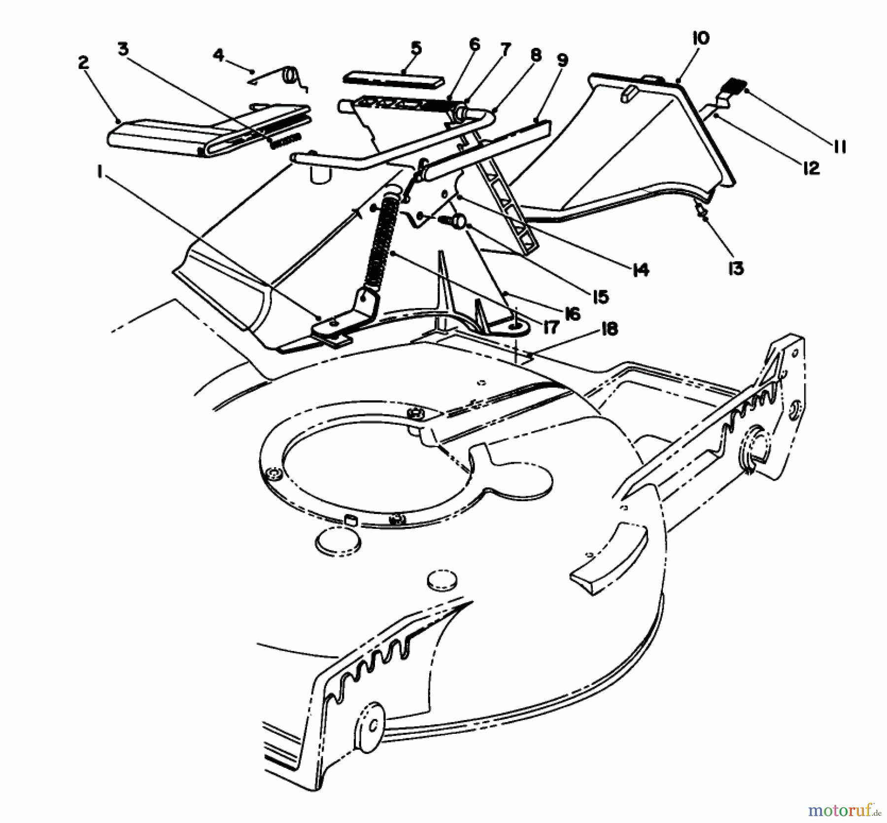 Toro Neu Mowers, Walk-Behind Seite 1 20106 - Toro Lawnmower, 1991 (1000001-1999999) RECYCLER BAGGING KIT MODEL NO. 59174