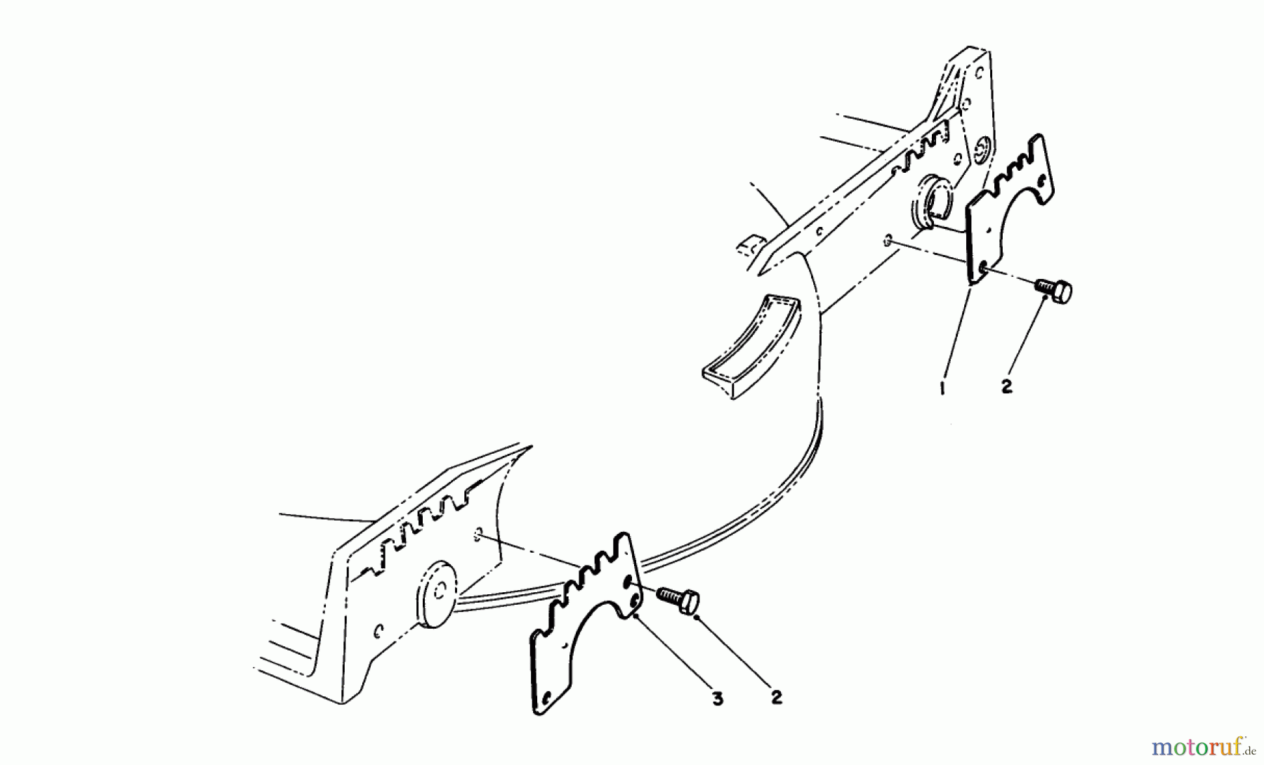 Toro Neu Mowers, Walk-Behind Seite 1 20106 - Toro Lawnmower, 1992 (2000001-2999999) WEAR PLATE MODEL NO. 49-4080 (OPTIONAL)