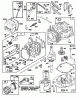 Toro 20107 - Lawnmower, 1991 (1000001-1999999) Ersatzteile ENGINE GTS-150 77-8980 #1