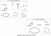Toro 20112 - 22" Recycler Lawn Mower, 2008 (280000001-280999999) Ersatzteile CARBURETOR OVERHAUL KIT BRIGGS AND STRATTON 126T02-0216-B1