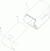Toro 20112 - 22" Recycler Lawn Mower, 2008 (280000001-280999999) Ersatzteile REAR BAG ASSEMBLY