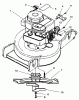 Toro 20181 - 18" Recycler II, 1997 (7900001-7999999) Ersatzteile ENGINE ASSEMBLY