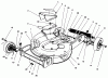 Toro 20181 - 18" Recycler II, 1997 (7900001-7999999) Ersatzteile HOUSING ASSEMBLY