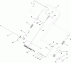 Toro 20192 - Super Bagger Lawn Mower, 2010 (310000001-310999999) Ersatzteile UPPER HANDLE ASSEMBLY