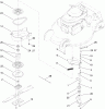 Toro 20197 - Super Bagger Lawn Mower, 2010 (310000001-310999999) Ersatzteile BLADE BRAKE CONTROL ASSEMBLY