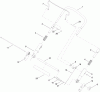Toro 20197 - Super Bagger Lawn Mower, 2010 (310000001-310999999) Ersatzteile UPPER HANDLE ASSEMBLY