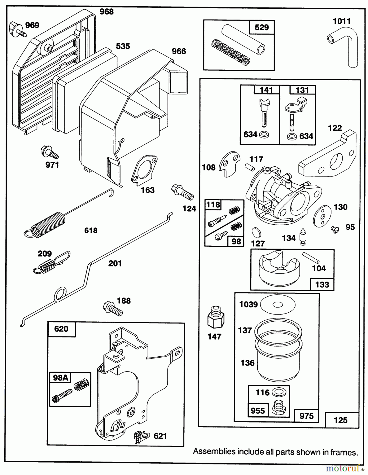 Toro Neu Mowers, Walk-Behind Seite 1 20210 - Toro Lawnmower, 1991 (1000001-1999999) ENGINE GTS-150 77-8990 #2