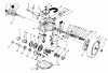 Toro 20210 - Lawnmower, 1991 (1000001-1999999) Ersatzteile GEAR CASE ASSEMBLY