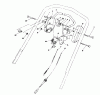 Toro 20210 - Lawnmower, 1991 (1000001-1999999) Ersatzteile TRACTION CONTROL ASSEMBLY