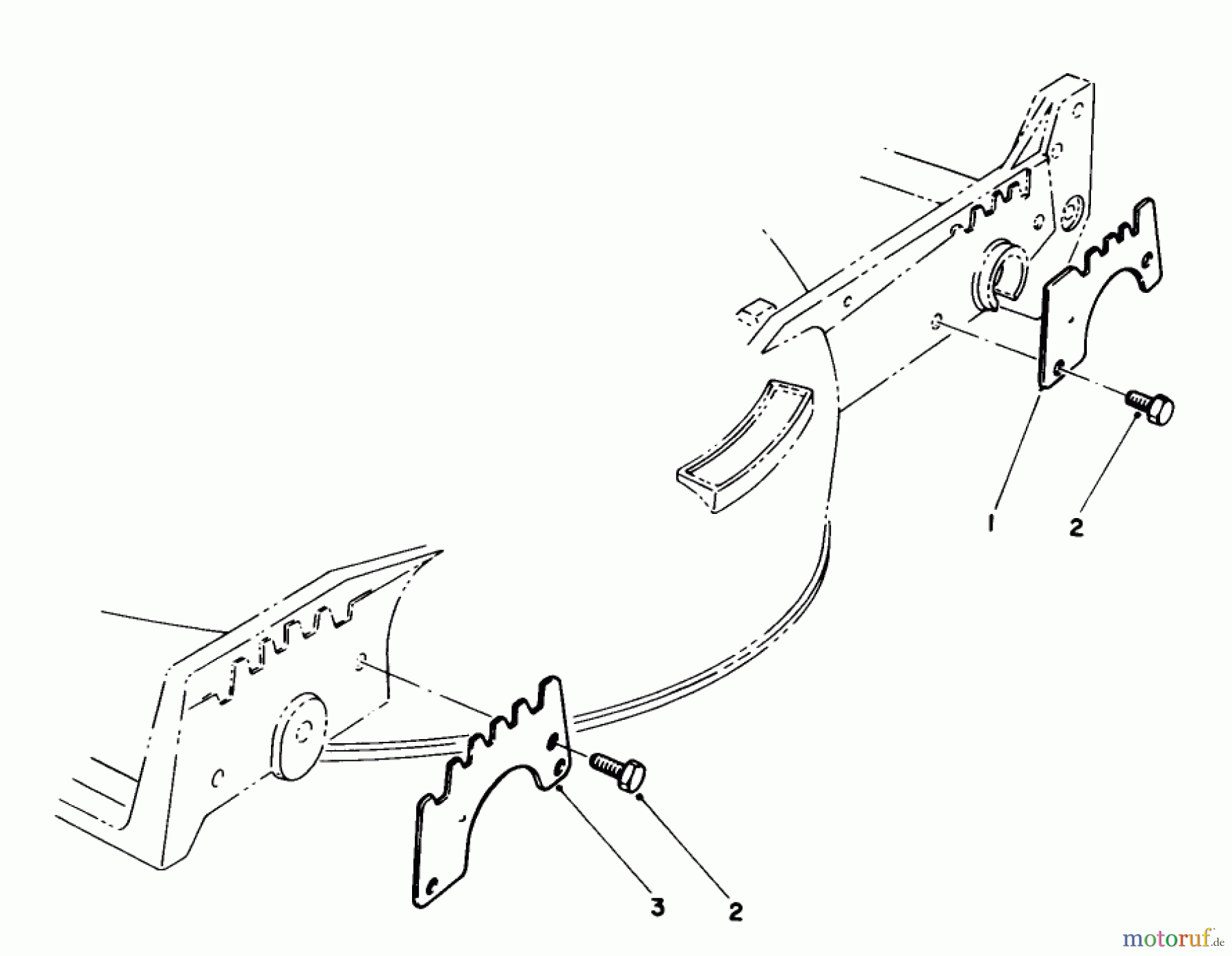 Toro Neu Mowers, Walk-Behind Seite 1 20210 - Toro Lawnmower, 1991 (1000001-1999999) WEAR PLATE MODEL NO. 49-4080 (OPTIONAL)