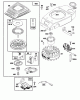 Toro 20210 - Lawnmower, 1992 (2000001-2999999) Ersatzteile ENGINE GTS-150 77-8990 #3