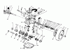Toro 20210 - Lawnmower, 1992 (2000001-2999999) Ersatzteile GEAR CASE ASSEMBLY