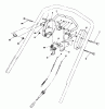 Toro 20210 - Lawnmower, 1992 (2000001-2999999) Ersatzteile TRACTION CONTROL ASSEMBLY