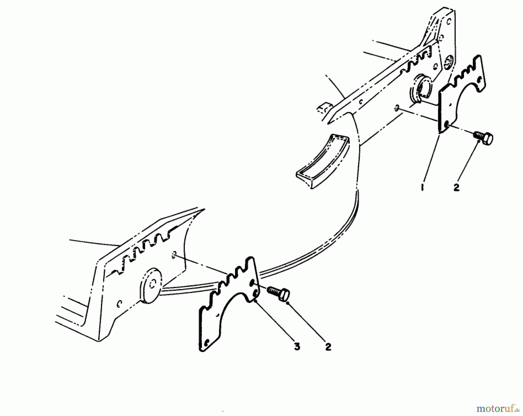 Toro Neu Mowers, Walk-Behind Seite 1 20211 - Toro Lawnmower, 1991 (1000001-1999999) WEAR PLATE MODEL NO. 49-4080 (OPTIONAL)