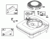 Toro 20212 - Lawnmower, 1991 (1000001-1999999) Ersatzteile ENGINE BRIGGS & STRATTON MODEL 122702-3188-01 #7