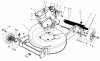 Toro 20212 - Lawnmower, 1991 (1000001-1999999) Ersatzteile HOUSING ASSEMBLY
