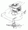 Toro 20213 - Lawnmower, 1991 (1000001-1999999) Ersatzteile ENGINE ASSEMBLY