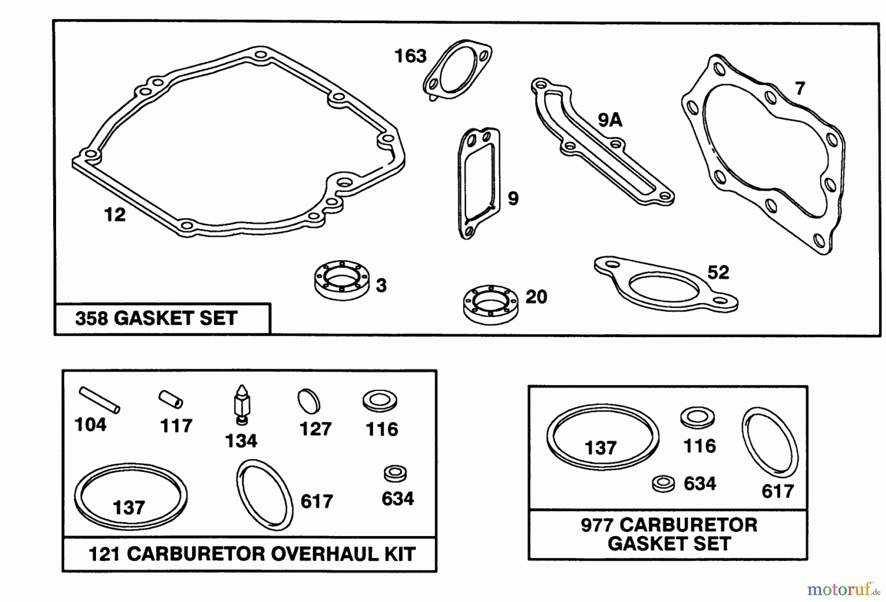 Toro Neu Mowers, Walk-Behind Seite 1 20213 - Toro Lawnmower, 1992 (2000001-2999999) ENGINE BRIGGS & STRATTON MODEL 124702-3115-01 #8