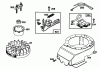 Toro 20214 - Lawnmower, 1991 (1000001-1999999) Ersatzteile ENGINE BRIGGS & STRATTON MODEL 124702-3115-01 #5