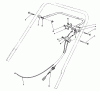 Toro 20214 - Lawnmower, 1991 (1000001-1999999) Ersatzteile TRACTION CONTROL ASSEMBLY