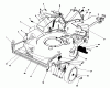 Toro 20214 - Lawnmower, 1992 (2000001-2999999) Ersatzteile HOUSING ASSEMBLY