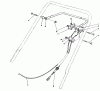 Toro 20214 - Lawnmower, 1992 (2000001-2999999) Ersatzteile TRACTION CONTROL ASSEMBLY