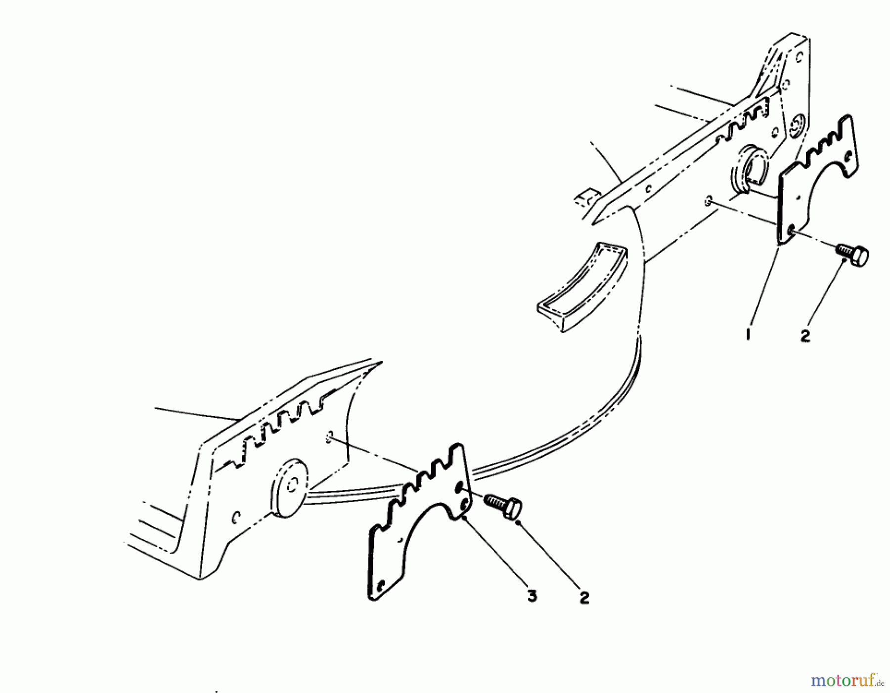 Toro Neu Mowers, Walk-Behind Seite 1 20214 - Toro Lawnmower, 1992 (2000001-2999999) WEAR PLATE MODEL NO. 49-4080 (OPTIONAL)