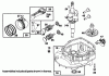 Toro 20215 - Lawnmower, 1991 (1000001-1999999) Ersatzteile ENGINE BRIGGS & STRATTON MODEL 122702-3171-01 #2