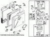 Toro 20215 - Lawnmower, 1991 (1000001-1999999) Ersatzteile ENGINE BRIGGS & STRATTON MODEL 122702-3171-01 #3