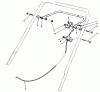 Toro 20215 - Lawnmower, 1991 (1000001-1999999) Ersatzteile TRACTION CONTROL ASSEMBLY