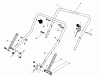 Toro 20215 - Lawnmower, 1992 (2000001-2999999) Ersatzteile HANDLE ASSEMBLY