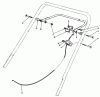 Toro 20215 - Lawnmower, 1992 (2000001-2999999) Ersatzteile TRACTION CONTROL ASSEMBLY