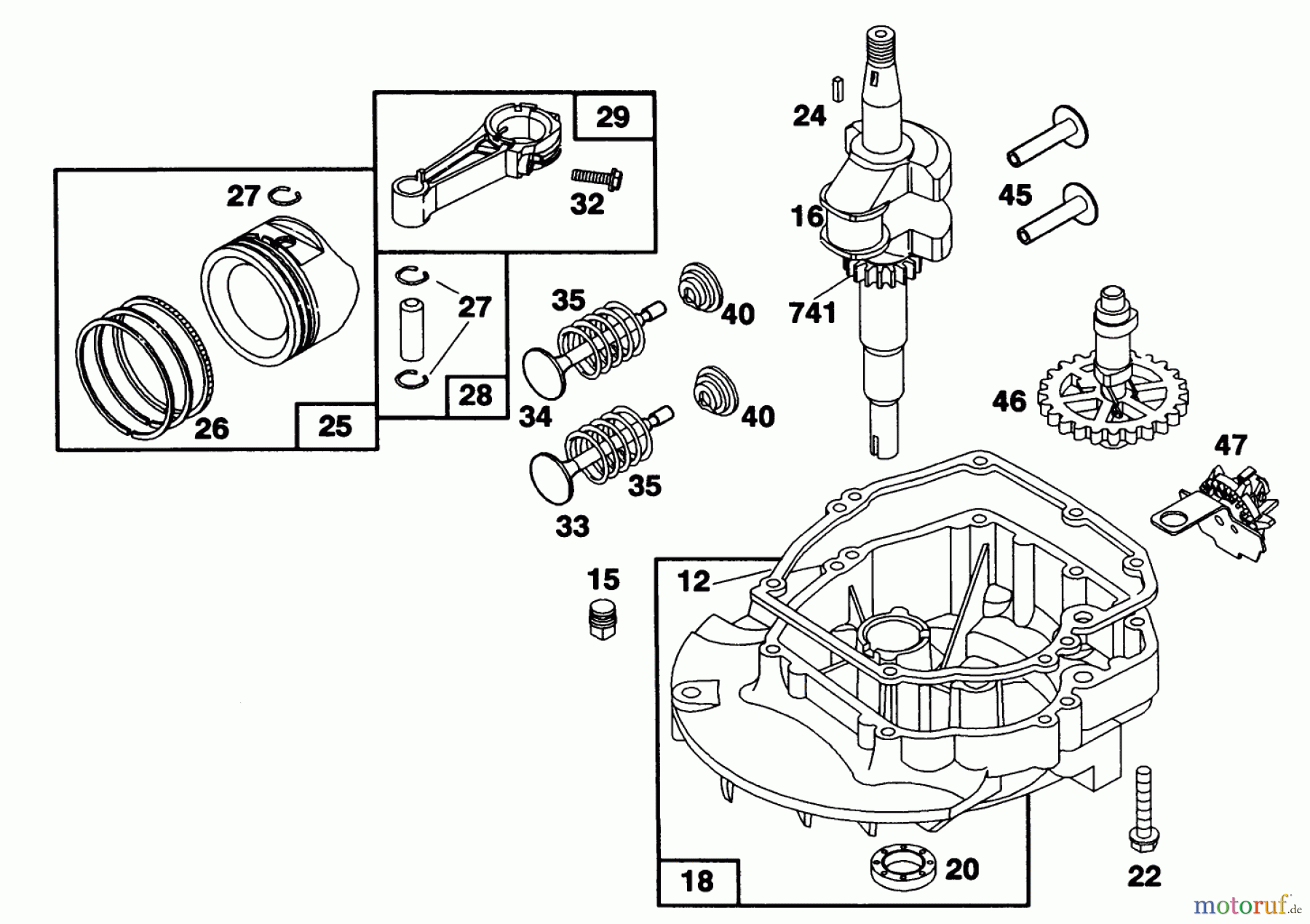 Toro Neu Mowers, Walk-Behind Seite 1 20216 - Toro Lawnmower, 1991 (1000001-1999999) ENGINE BRIGGS & STRATTON MODEL 122702-3171-01 #2