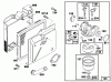 Toro 20216 - Lawnmower, 1991 (1000001-1999999) Ersatzteile ENGINE BRIGGS & STRATTON MODEL 122702-3171-01 #3