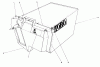 Toro 20216 - Lawnmower, 1991 (1000001-1999999) Ersatzteile GRASS BAG ASSEMBLY