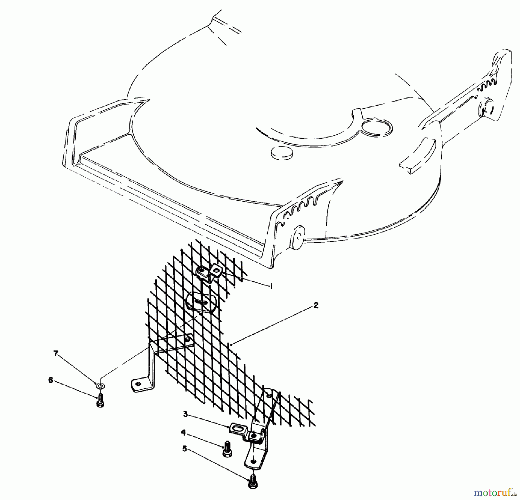 Toro Neu Mowers, Walk-Behind Seite 1 20216 - Toro Lawnmower, 1991 (1000001-1999999) LEAF SHREDDER KIT MODEL NO. 59157 (OPTIONAL)