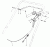 Toro 20216 - Lawnmower, 1991 (1000001-1999999) Ersatzteile TRACTION CONTROL ASSEMBLY