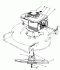 Toro 20217 - Lawnmower, 1991 (1000001-1999999) Ersatzteile ENGINE ASSEMBLY