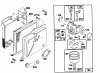 Toro 20217 - Lawnmower, 1991 (1000001-1999999) Ersatzteile ENGINE RIGGS & STRATTON MODEL 124702-3115-01 #3