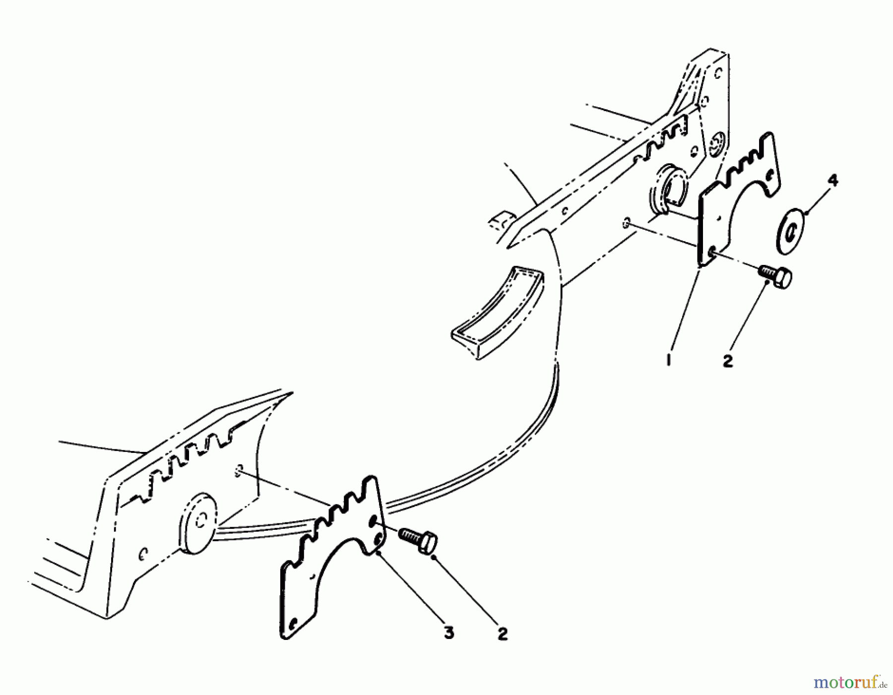 Toro Neu Mowers, Walk-Behind Seite 1 20217 - Toro Lawnmower, 1991 (1000001-1999999) WEAR PLATE MODEL NO. 49-4080 (OPTIONAL)