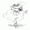 Toro 20217 - Lawnmower, 1992 (2000001-2999999) Ersatzteile ENGINE ASSEMBLY