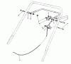 Toro 20217 - Lawnmower, 1992 (2000001-2999999) Ersatzteile TRACTION CONTROL ASSEMBLY