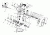 Toro 20218 - Lawnmower, 1992 (2000001-2999999) Ersatzteile GEAR CASE ASSEMBLY