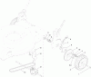 Toro 20314 - 20" Recycling/Rear Bagging Lawn Mower, 2011 (311000001-311999999) Ersatzteile TRANSMISSION, REAR WHEEL AND HEIGHT-OF-CUT ASSEMBLY